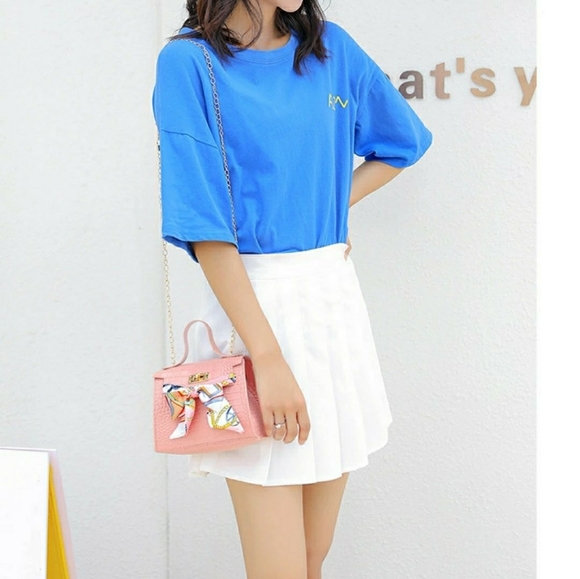 Faux Croc Leather shoulder bag - Picture 8 of 9